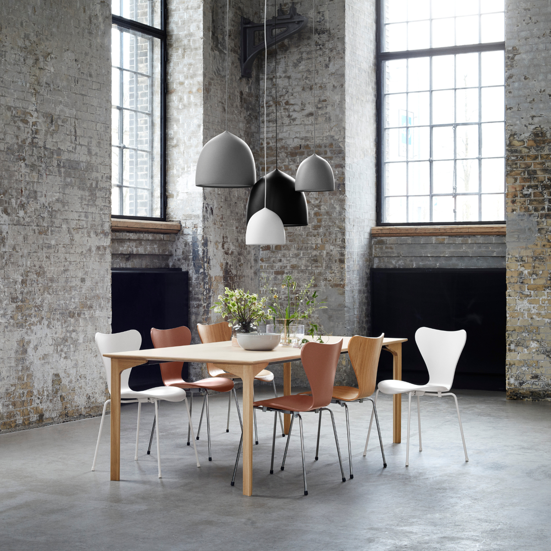 Series 7 Chair Clear Lacquered Veneer